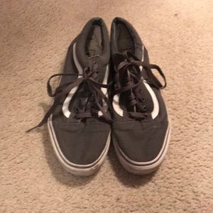 Gray Old Skool Vans